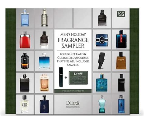 dillard's perfume gift sets|dillard's perfume samples box.